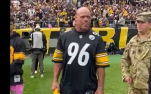 Kurt Angle Spotted At Pittsburgh Steelers Game