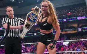 Ronda Rousey Wants WWE To Re-Name Their Women’s Titles Ronda Rousey Says She 'Can't Be A Heel When I'm A Heel' In WWE