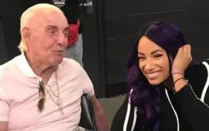 Ric Flair Jokes About Facing Sasha Banks In His Next Match