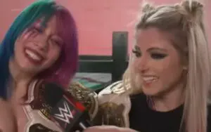 Alexa Bliss & Asuka React to Winning The WWE Women's Tag Team Titles