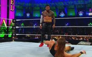 Jey Uso Wrestles With Possibly Broken Wrist At WWE Crown Jewel