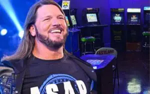 AJ Styles Flexes His Amazing Home Arcade