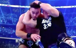 Austin Theory Put His Own Spin On Selling The Stone Cold Stunner