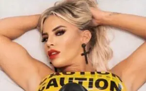 Dana Brooke Wraps Herself In Caution Tape To Celebrate 34th Birthday