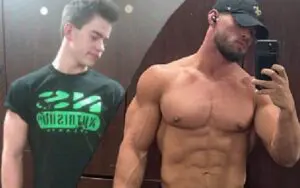 Austin Theory Shares Incredible 10-Year Body Transformation Photo