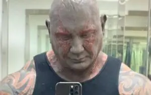Batista Shares Behind-The-Scenes Photo As Drax During Guardians Of The Galaxy 3 Shoot Batista Shares Behind-The-Scenes Photo As Drax During Guardians Of The Galaxy 3 Shoot