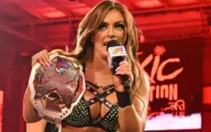 Mandy Rose Was In 'Good Spirits' Before Dropping NXT Women's Title