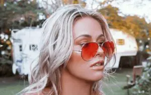 Paige VanZant Does It Her Way In Revealing Red Top Photo Drop