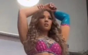 Valerie Loureda Struts Her Stuff In Super Skimpy Ring Gear Video Drop Valerie Loureda Struts Her Stuff In Super Skimpy Ring Gear Video Drop