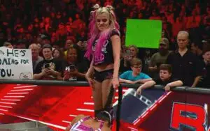 Alexa Bliss Snaps During WWE RAW Women's Title Match