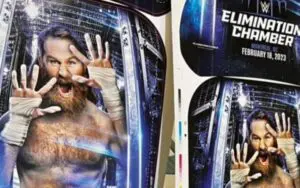 Official Poster For WWE Elimination Chamber Leaks