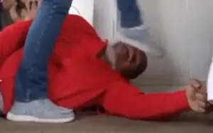 Tony Atlas Gets Stomped On By A Woman In Bizarre Video Tony Atlas Gets Stomped On By A Woman In Bizarre Video