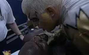 Ahmed Johnson Was Furious Backstage After Goldust Kissed Him During Match