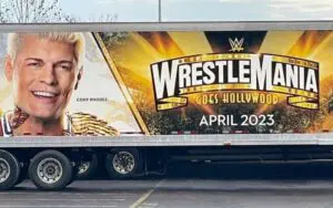 Cody Rhodes Featured On WWE's New WrestleMania 39 Truck Graphics