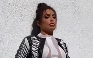 Mandy Rose Stuns In Super Skimpy White One-Piece Video Drop