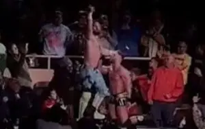 Seth Rollins Destroys Austin Theory While Brawling In Crowd During WWE Live Event Seth Rollins Destroys Austin Theory While Brawling In Crowd During WWE Live Event