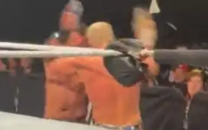 Cody Rhodes Throws Beer At Seth Rollins During WWE Live Event Cody Rhodes Throws Beer At Seth Rollins During WWE Live Event