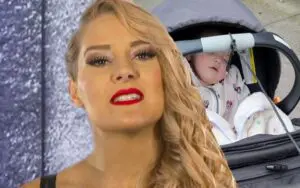 Lacey Evans Claps Back After Fan Calls Her Baby Ugly Lacey Evans Claps Back After Fan Calls Her Baby Ugly
