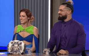 Seth Rollins Says Becky Lynch Makes Him Tap Out Every Time They Have A Disagreement Seth Rollins Says Becky Lynch Makes Him Tap Out Every Time They Have A Disagreement