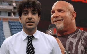 Tony Khan Says Signing Goldberg Would Be ‘Interesting For AEW’ Tony Khan Is Paying Very Close Attention To Goldberg's Free Agent Status