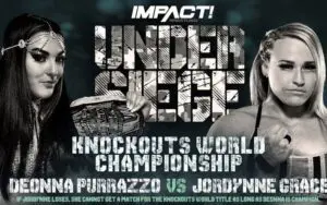 Knockouts Title Match Set for Impact Wrestling's Under Siege Event