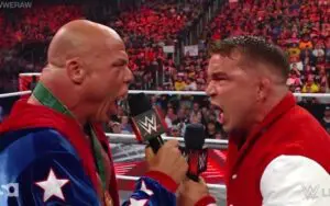 Kurt Angle Interested in Heel Run with Chad Gable