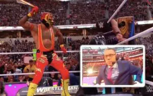 Michael Cole's Reaction to Rey Mysterio Spanking Dominik Goes Viral After WrestleMania 39