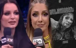 Saraya & Britt Baker Join Forces To Bury Fan For Saying AEW Merch Glorifies Domestic Violence