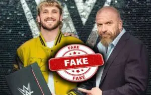 Logan Paul's WWE Contract Signing Photo Was Completely Fake