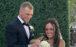 NXT Superstar Myles Borne Ties The Knot