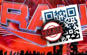 Reason For Cryptic QR Code During WWE RAW Revealed Reason For Cryptic QR Code During WWE RAW Revealed