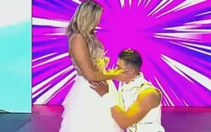 Sammy Guevara & Tay Melo Announce They Are Expecting A Baby During AEW Double Or Nothing