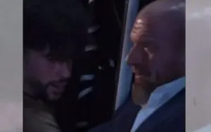 Triple H Embraces Bad Bunny Backstage After WWE Backlash Match