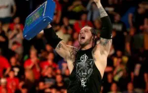 Baron Corbin Had Trouble Unhooking Money In The Bank Briefcase