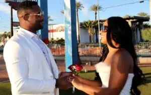 Bianca Belair & Montez Ford Renew Their Wedding Vows On 5th Marriage Anniversary