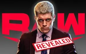 Spoiler On WWE’s Plan For Cody Rhodes On RAW Spoiler On WWE's Plan For Cody Rhodes On RAW