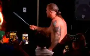 Identity Of Reporter Chris Jericho Busted Open In Water Bottle Incident After Forbidden Door