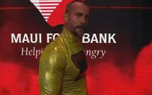 CM Punk Shows Up Wearing Mask On AEW Collision To Accept All In London Match