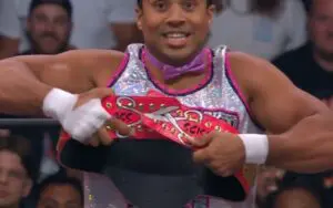 The Acclaimed's New AEW Trios Title Belts Scissor Themselves