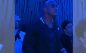 Video Surfaces Of The Rock Waiting Backstage Before Surprise WWE SmackDown Appearance