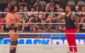 Drew McIntyre Refuses to Shake Jimmy Uso's Hand After WWE SmackDown Concludes