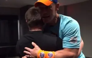 John Cena Shared Special Moment With Superfan Derek Baker Before WWE SmackDown John Cena Shared Special Moment With Superfan Derek Baker Before WWE SmackDown