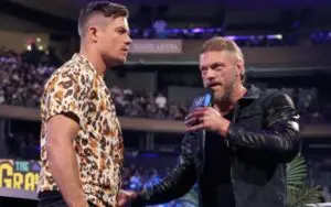 Grayson Waller Has Snarky Reaction To Adam Copeland's AEW Debut