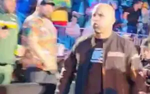 Jon Moxley Helped Fan Who Fell on Him During AEW WrestleDream Entrance Jon Moxley Helped Fan Who Fell on Him During AEW WrestleDream Entrance