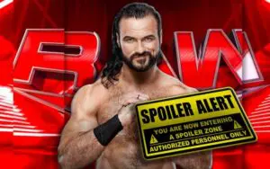 Spoiler On WWE's Plan For Drew McIntyre On RAW
