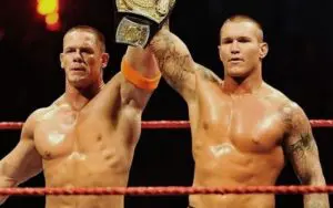 John Cena Delivers Thanksgiving Appreciation to Randy Orton with Throwback Video John Cena Delivers Thanksgiving Appreciation to Randy Orton with Throwback Video