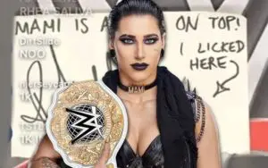 Rhea Ripley's Scandalous Auction Stuns Fans as Piece of Licked Paper Fetches $580