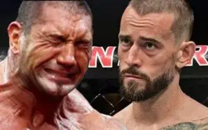 Batista Admits to Shedding Tears in Initial Meetings with CM Punk Batista Admits to Shedding Tears in Initial Meetings with CM Punk