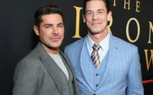 John Cena Reaches Out to Zac Efron After 'Iron Claw' Premiere