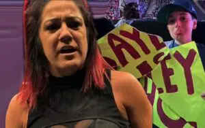 Bayley Breaks Fan's Heart By Ripping Up Their Flirty Sign At WWE Live Event